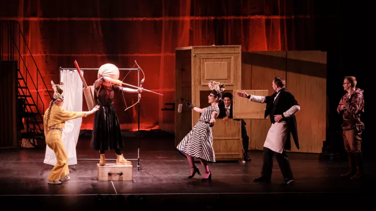 Vue de Cupid and Death