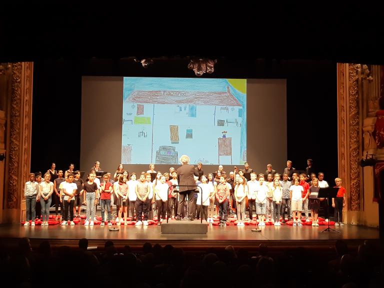 Quat' et trois, sept ! Les aventures d'un raton-laveur Chorale d'enfants