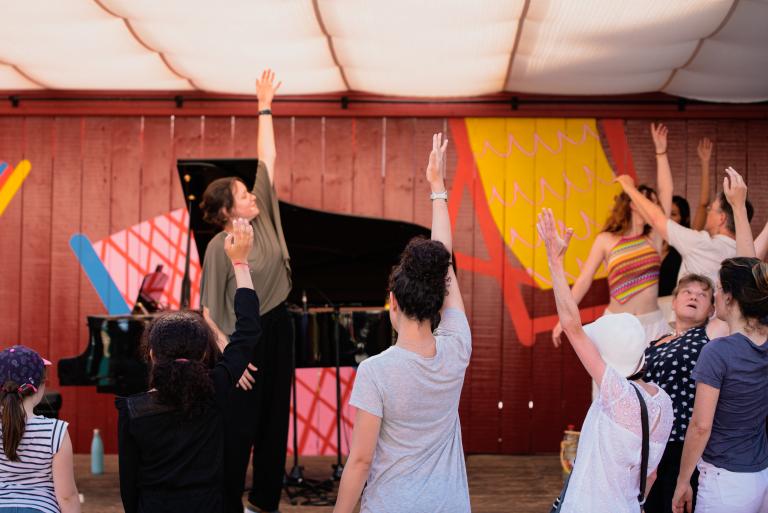 Ateliers participatifs d'initiation au chant choral Éléonore Le Lamer