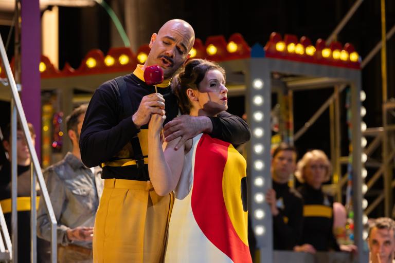 La Flûte enchantée Sarastro et Pamina - La Flûte enchantée